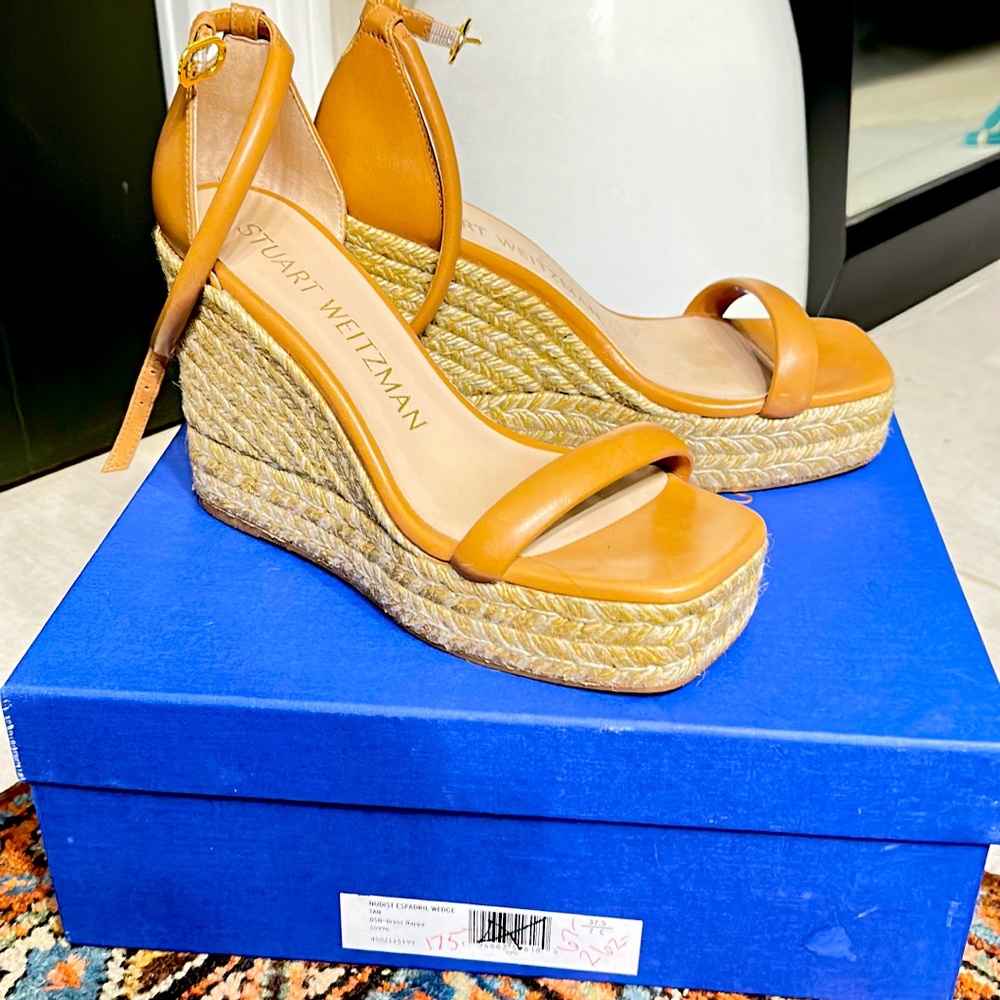 Stuart weitzman wedge heels